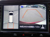 上からの視点で狭い駐車場への駐車などに役立つアラウンドビューモニターです♪