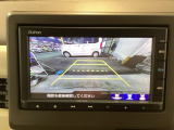 バックモニター付きで、車庫入れやバック時の後方確認をサポート。