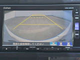 駐車時の安全確認をサポートするバックカメラも使用できます。インターナビで様々な情報を得ることもできます。
