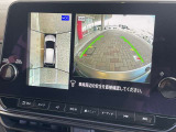 アラウンドビューモニター装備☆上から見たような画面で車庫入れも縦列駐車も安心です♪