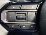 【ステアリングスイッチ】運転中、前方から目線をそらすことなく、オーディオ等の操作が可能な便利機能!安心&快適なドライブを演出してくれます♪