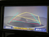 駐車も安心のバックモニターです。