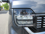 明るいLEDヘッドライトで、夜道も安心して運転して頂けます。