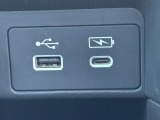 USBポートを搭載しております!