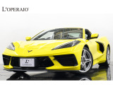 希少カラー「アクセラレートイエローメタリック」のC8コルベットでございます。