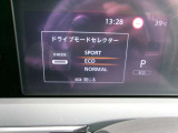 SPORT、ECO、NORMALの3種類のドライブモードを選択出来ます。