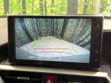 【バックカメラ】駐車時に後方がリアルタイム映像で確認できます。大型商業施設や立体駐車場での駐車時や、夜間のバック時に大活躍!運転スキルに関わらず、今や必須となった装備のひとつです!