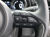 レーダークルーズコントロール使用時に、同一車線内中央を走行できるよう操舵を支援するレーントレーシングアシスト[LTA]が装着されています。