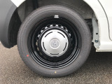 ホンダ純正のホイールキャップが装備されています。