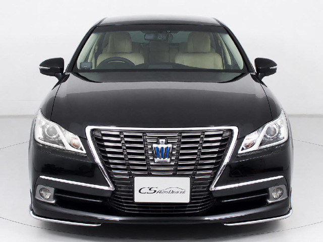 クラウン ハイブリッド 2.5 ロイヤルサルーンG 後席VIP エアロ 新品20AW&タイヤ