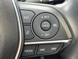 【レーダークルーズコントロール】高速道路での長距離走行が楽に!!自動で速度を保つクルーズコントロールが、衝突軽減システムと連携し、前方の車両を感知して車間を保つように速度調節してくれます!!