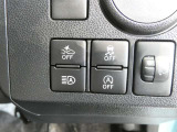 【衝突回避被害軽減装置・先進ライト】のセットスイッチです。安全装備搭載でドライバーの安全をサポートします。