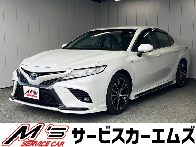 カムリ 2.5 WS 前方ドラレコ TRDエアロ 純正ナビ ETC
