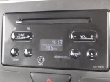 オーディオはAM・FMラジオ・CDが使えます。快適ドライブの強い味方です!