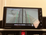 パノラミックビューモニター(全周囲モニター)です☆おクルマを空から見たように表示します。周囲の死角の確認に貢献します