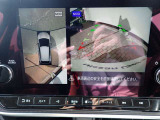 まるでお車を真上から見下ろしたかのような映像をナビに映し出してくれますので狭い駐車場でも周囲を確認する事が出来ますので非常に安心です♪