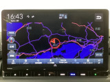 ナビ搭載車です!ナビがあれば初めての道でも安心して運転でき、よりドライブも楽しめますね♪