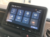 純正ナビが搭載されています。初めての道も安心ですね。Bluetooth接続可能!
