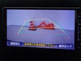 バックガイドモニターを装備しています、車庫入れもラクラクです。