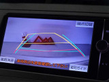 バックガイドモニターを装備しています、車庫入れもラクラクです。