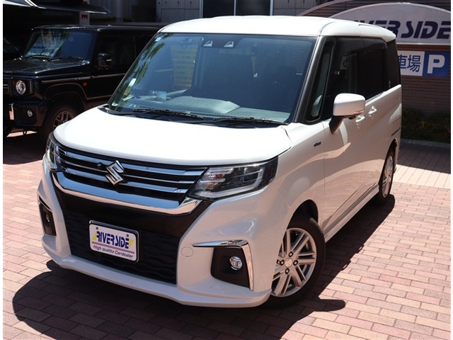 ソリオ 1.2 ハイブリッド(HYBRID)  MZ 4WD 1オーナー 純正8インチナビ 全方位カメラ