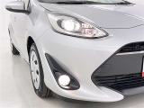フォグランプ装着車です。暗い夜道の車両前方を明るく照らします