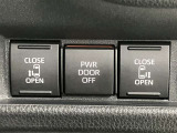 両側電動スライドドア付き、運転席にいながら開閉もラクラク
