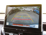 車庫入れもお任せのバックカメラ付き!