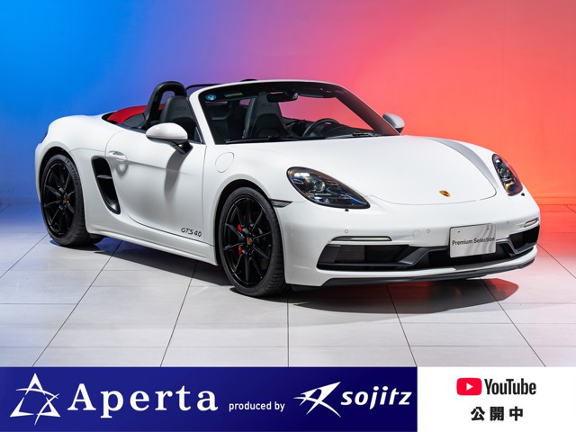 718ボクスター GTS 4.0 保証付 6速マニュアル 左ハンドル