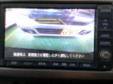 バックカメラの画像です。ガイドラインがスムースな車庫入れをサポートいたします。車庫入れの安心感がアップしますね。