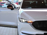 アダプティブLEDヘッドライト カメラや車速センサーと連動して、ハイ、ロー、ワイドローのLEDライトを常に最適な配光に自動制御する優れものです!
