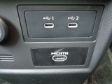 USB&HDMI装備も充実ですね