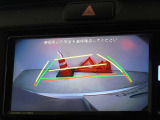 バックガイドモニターを装備しています、車庫入れもラクラクです。