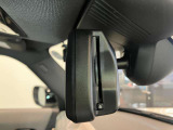 ルームミラー内蔵ETC車載器(自動防眩付)後続からの光が一定以上になると自動で眩しさを緩和します。