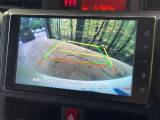 【バックカメラ】駐車時に後方がリアルタイム映像で確認できます。大型商業施設や立体駐車場での駐車時や、夜間のバック時に大活躍!運転スキルに関わらず、今や必須となった装備のひとつです!