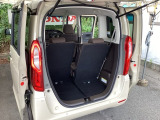 リアシートがあっても、しっかり荷物を積む事ができます。