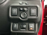 運転席スイッチ部 安全装備もばっちりで安心です。