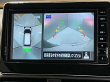 【アラウンドビューモニター】車を上から見下ろしているかのような映像で周囲の状況がひと目で確認、狭い駐車場に駐車するときも安心です♪♪障害物などがあると警告音がなりますので安心して駐車が出来ます★