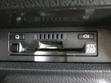 ETC車載器付きです。高速道路の料金所もスムーズに通過できます。