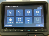 純正スマートナビ付きです!ホンダコネクト対応、フルセグTV視聴、Bluetooth・ミュージックプレーヤー接続可能です!