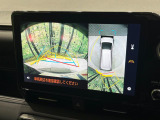 【パノラミックビューモニター】専用のカメラにより、上から見下ろしたような視点で360度クルマの周囲を確認することができます☆死角部分も確認しやすく、狭い場所での切り返しや駐車もスムーズに行えます。