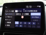 地デジ対応、フルセグデジタルTV放送が視聴できます。