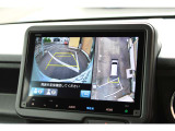 ギャザズ純正コネクトナビ VXM-264ZFEi Apple CarPlayとAndroid Autoに対応に対応 マルチビューカメラで全方位カメラです。