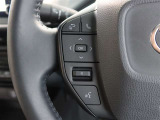 ステアリングスイッチが付いてるから快適なドライブをお楽しみいただけます