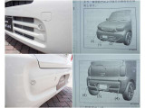 駐車時の接近物確認を補助する障害物センサー付きです。
