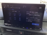 純正11.4インチナビです。フルセグTV・DVD再生可能!Bluetoothでお好きな音楽お聞きいただけます。