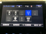 フルセグテレビ、DVD、CD、ブルートゥースオーディオなどが楽しめます。