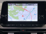 メーカーナビ(NissanConenectナビゲーションシステム)プロパイロットとリンクするナビゲーションシステム。9インチの高解像度モニターを搭載し、スマートフォンのワイヤレス充電など対応!