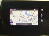 ナビゲーションはフルセグTV対応の純正メモリーナビを搭載しています。Bluetoothオーディオ機能がありますので、スマートフォンなどの音楽も再生できます。