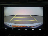 バックモニターで、後方を確認しながら安心して駐車することができます。運転初心者も熟練者も必須の機能ですよ!